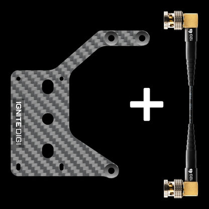 Carbon Side Plate for Teradek / KEYSTONE / KOMODO-X