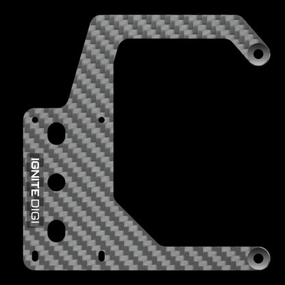 Carbon Side Plate for Teradek / KEYSTONE / V-RAPTOR