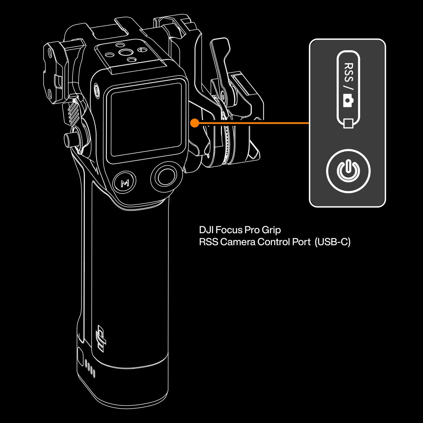 R/S Cable ‣ RS4 Pro + Focus Pro Grip to DSMC2