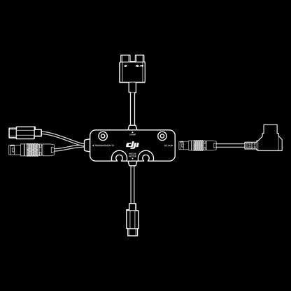 Power Cable ‣ D-Tap to DJI Focus Pro LiDAR Hub