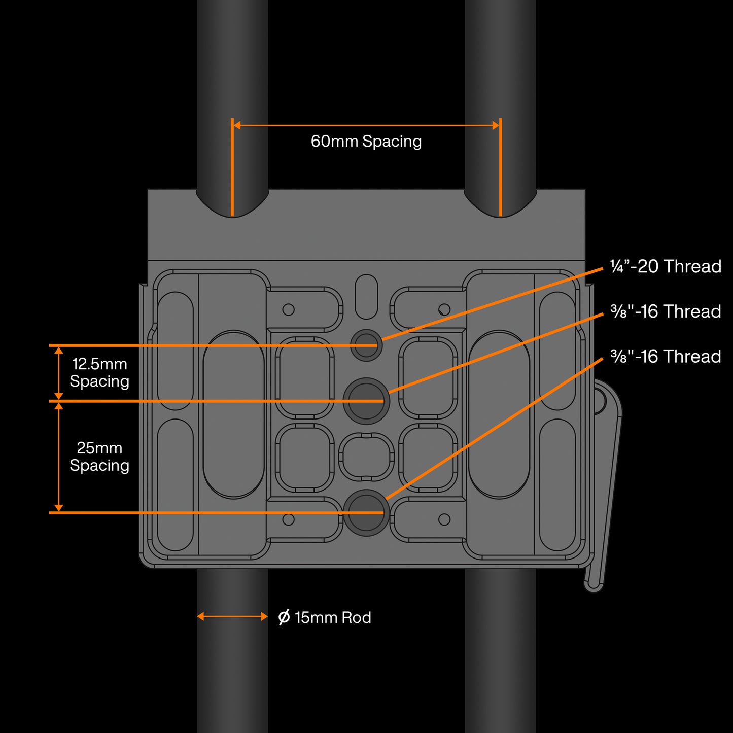 Quick Release Bridge Plate