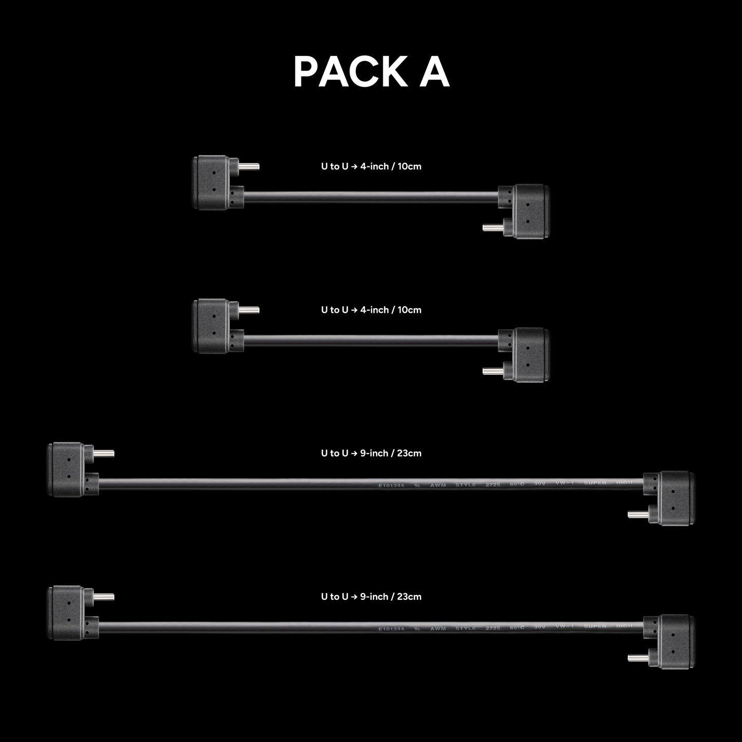 U-Shape USB-C Cables for DJI Focus Pro Ecosystem