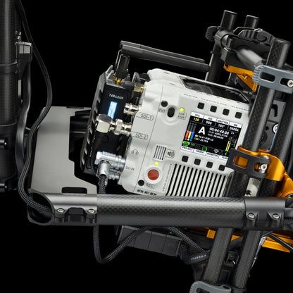 Carbon Back Plate for Teradek / V-RAPTOR