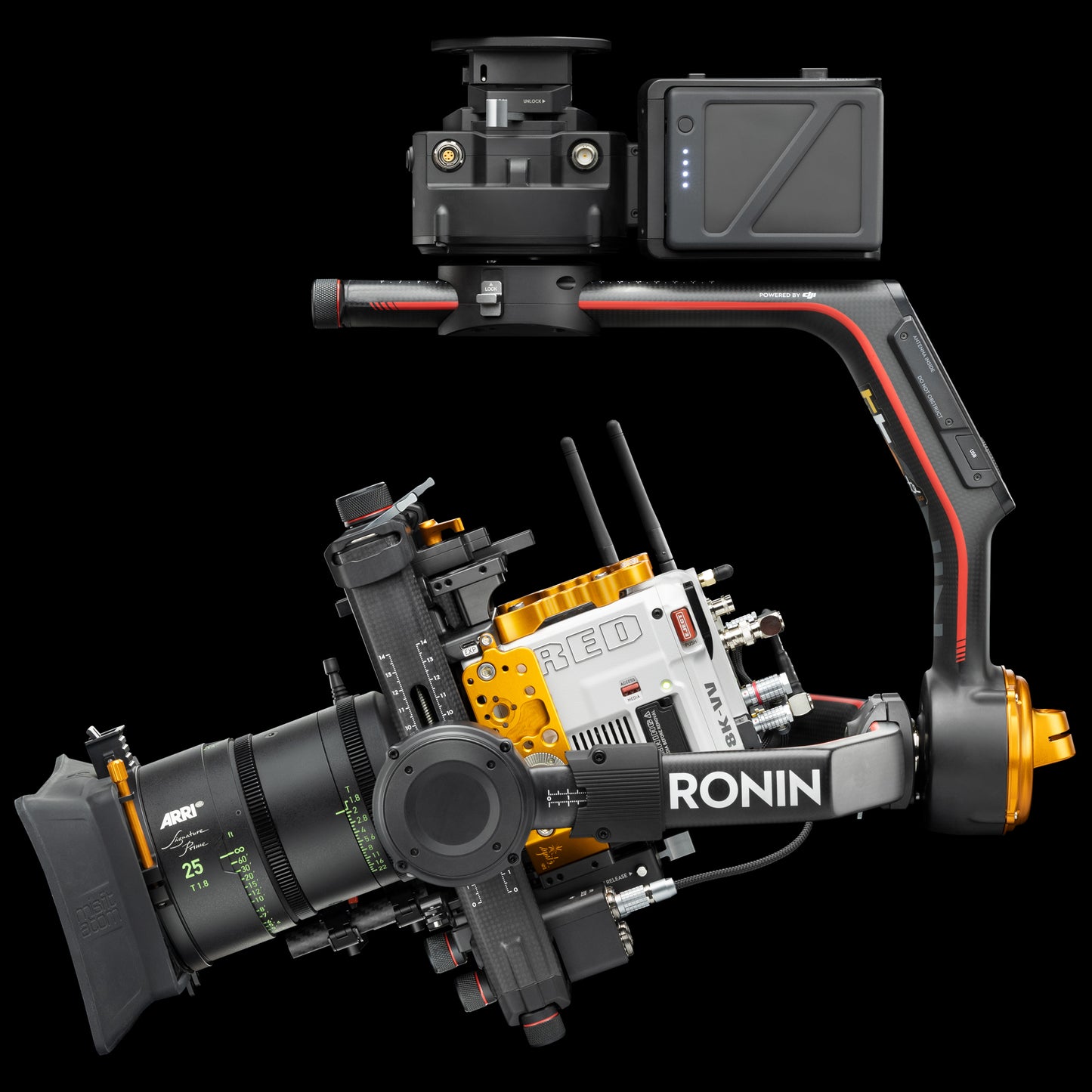 Power Cable ‣ Ronin 2 to 2-Pin Lemo Straight for Power Breakout